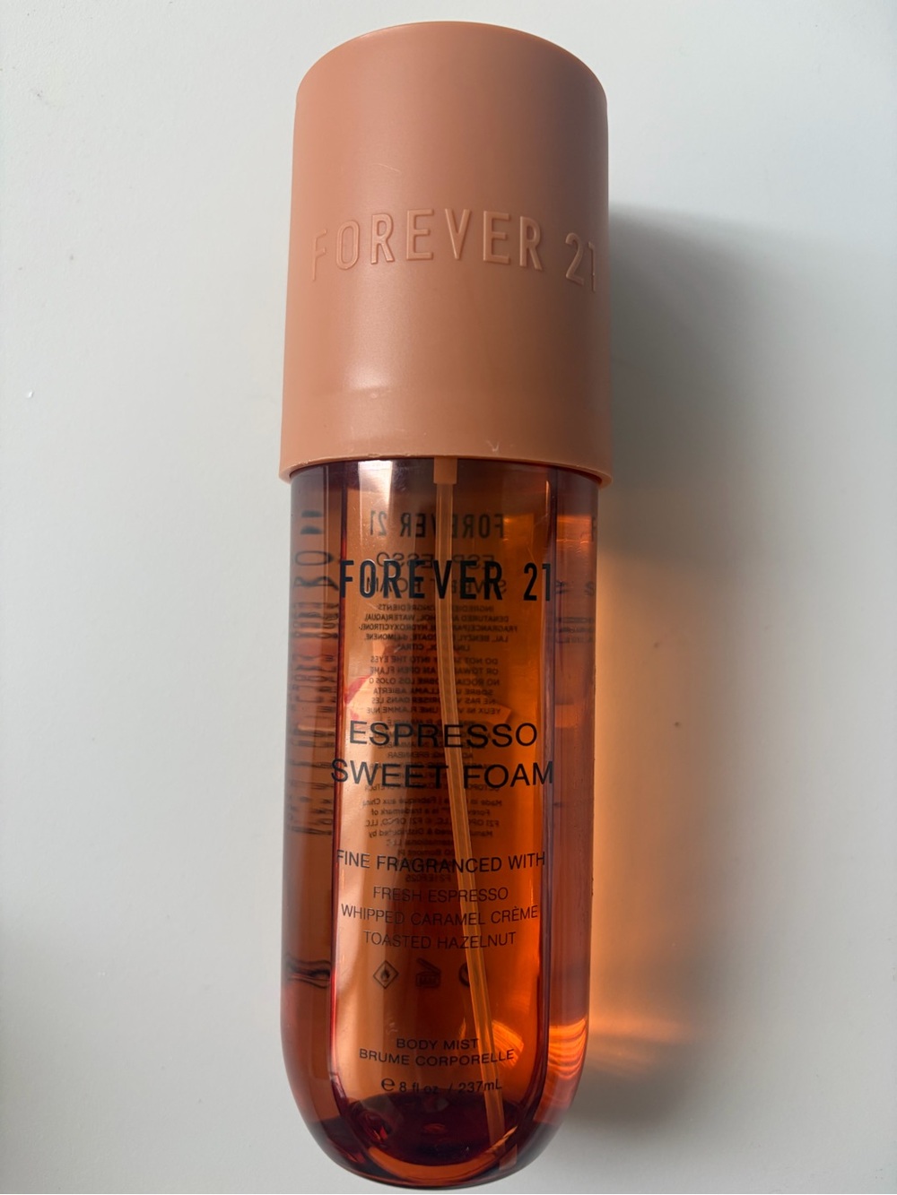 Forever 21 Espresso Sweet Foam Mist -Retired Scent